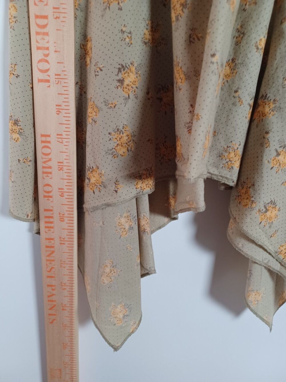 Mudd Y2K Vintage Fairycore Handkerchief Hem Babydoll Tank Sz S Festival Boho - Picture 8 of 10